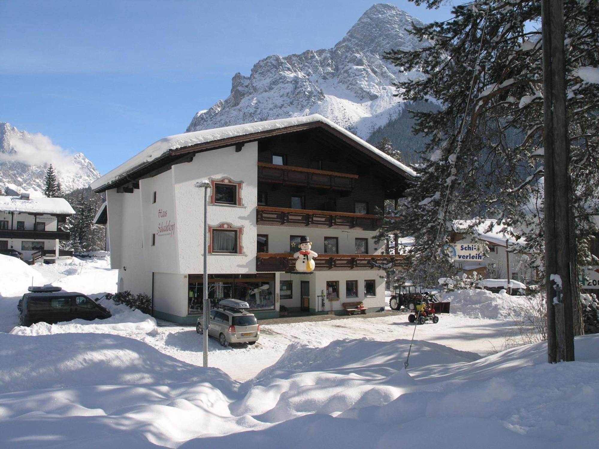 Zugspitz-Arena Fewo Haus Schachtkopf Бибервир Экстерьер фото